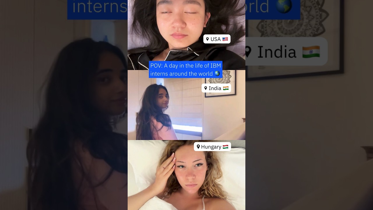 Follow IBM Interns Around the Globe for a Day ✨